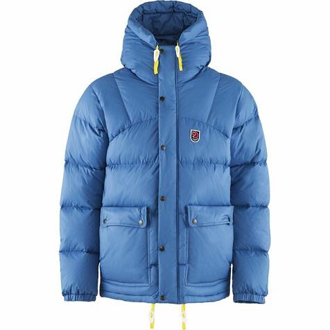 Fjallraven Expedition Down Jacket Blue Singapore For Men (SG-586181)